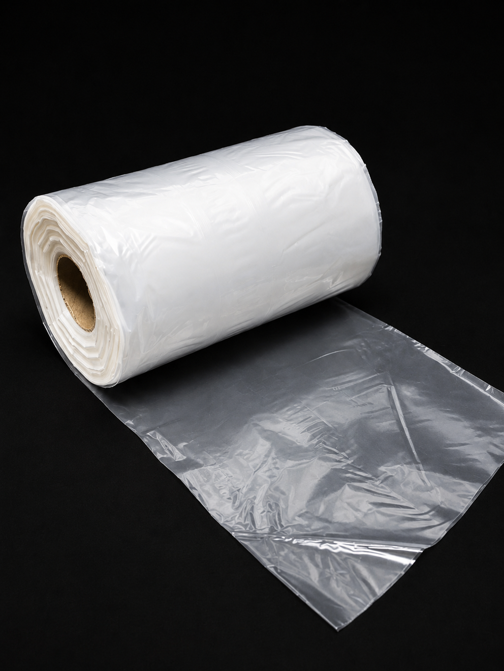 100 Micron Clear LDPE Tubing Roll – Heavy Duty Plastic Tubing