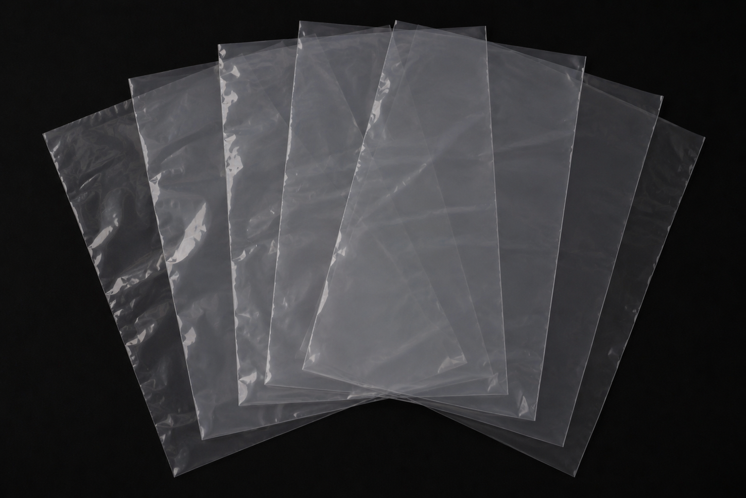 20 Micron Clear LDPE Plastic Bags(Pack of 200 bags) – Food Safe Packaging Bags (10x20cm to 45x60cm Sizes, 200 Pack)