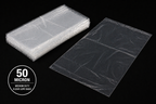 50 Micron Clear LDPE Plastic Bags(Pack of 200 bags) – Heavy Duty Packaging Bags (10x20cm to 94x154cm Sizes)