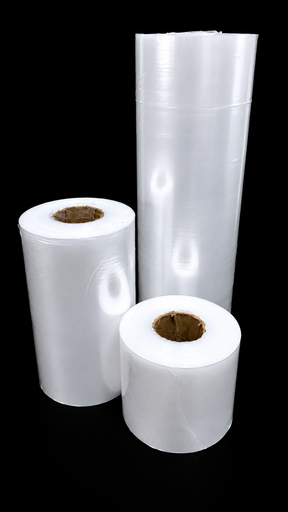 Clear LDPE/LLDPE Shrink Sheeting Rolls – 50 Micron Heat Shrink Film (150mm–600mm x 400m)