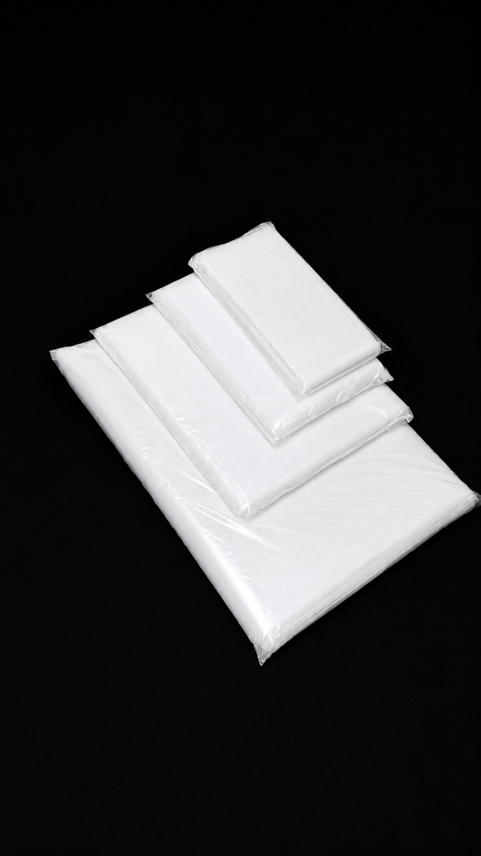 50 Micron Clear LDPE Plastic Bags(Pack of 200 bags) – Heavy Duty Packaging Bags (10x20cm to 94x154cm Sizes)