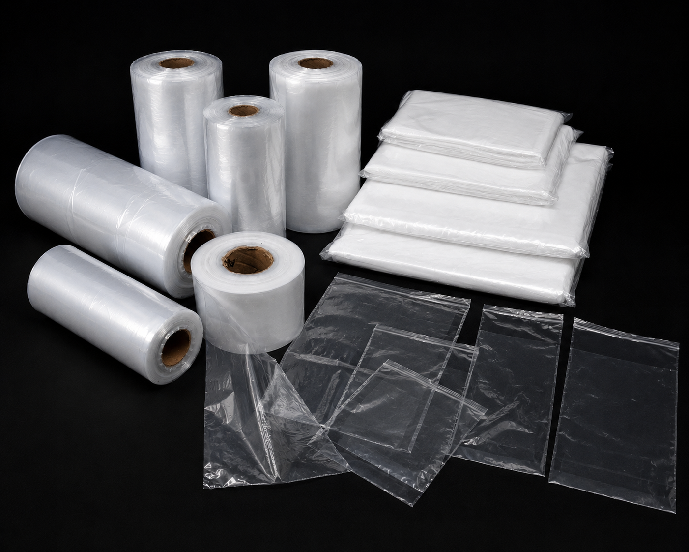 Custom LDPE Bags & Tubing – Choose Your Own Size & Thickness