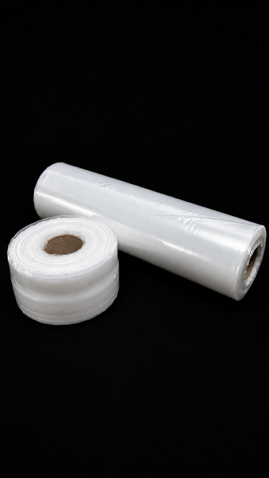 100 Micron Clear LDPE Tubing Roll – Heavy Duty Plastic Tubing